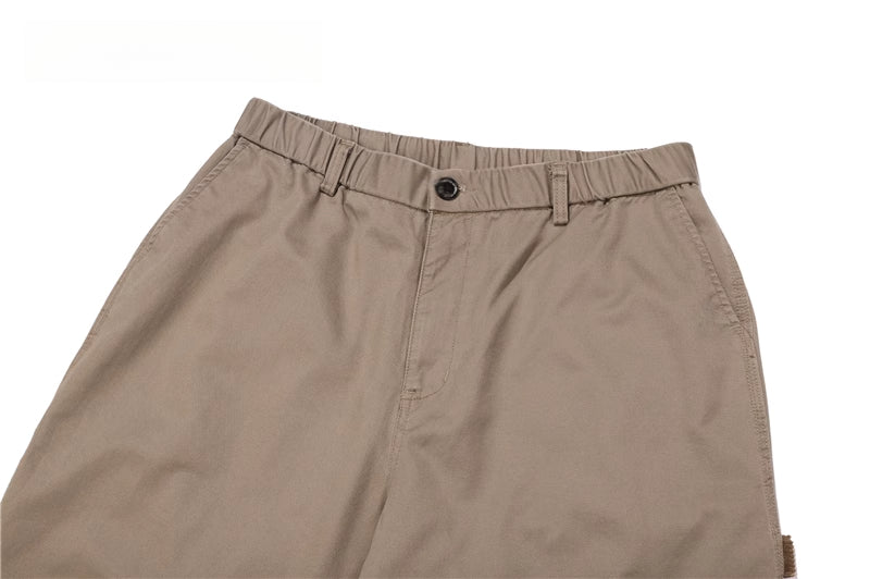 Japanese Cityboy Fashion Brand Loose Street Leisure Corduroy Trousers Washed All-Matching Straight Couple Overalls