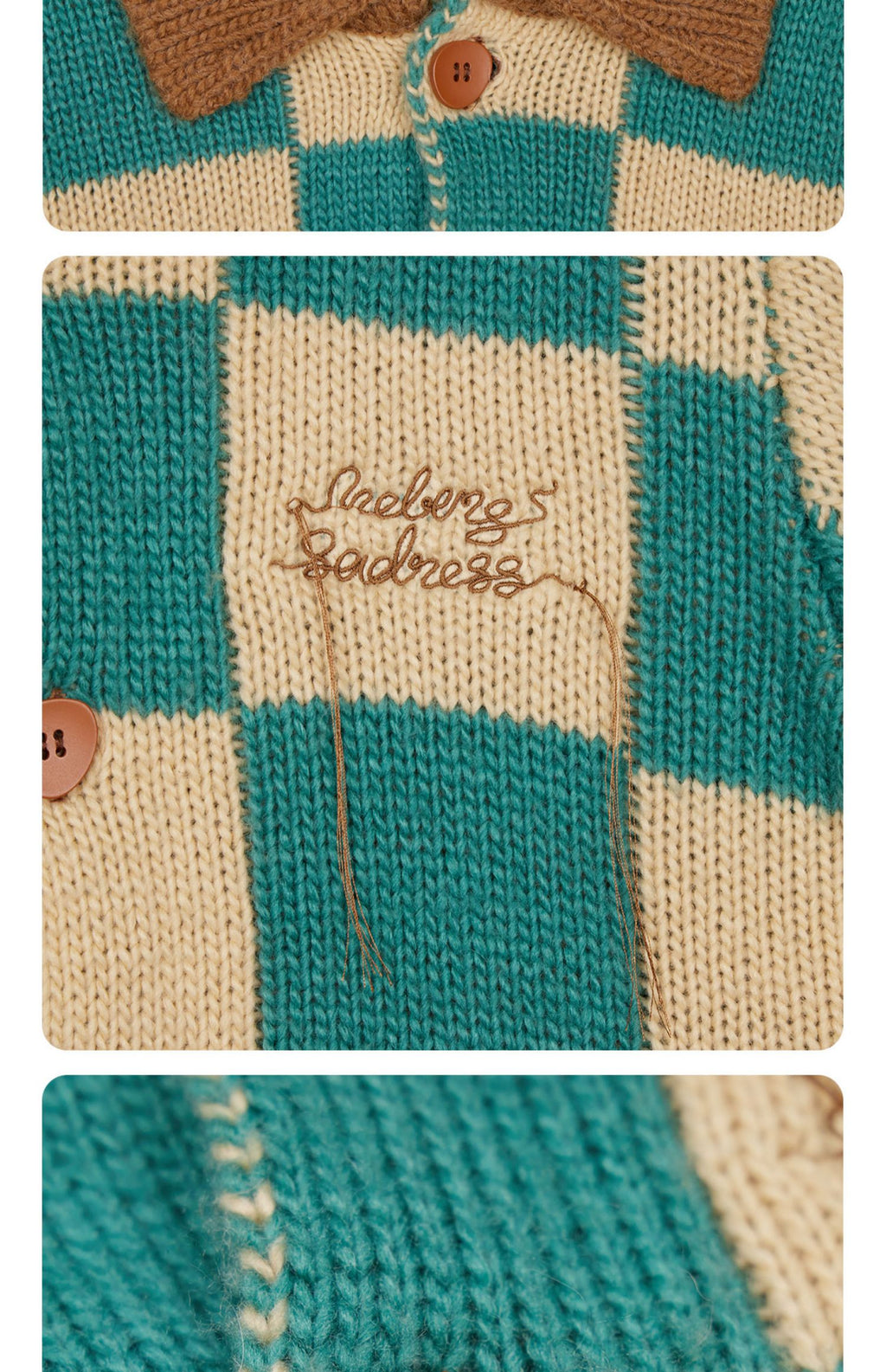 Regular Sweater Knitted Cardigan Spring High-Grade Wear Match