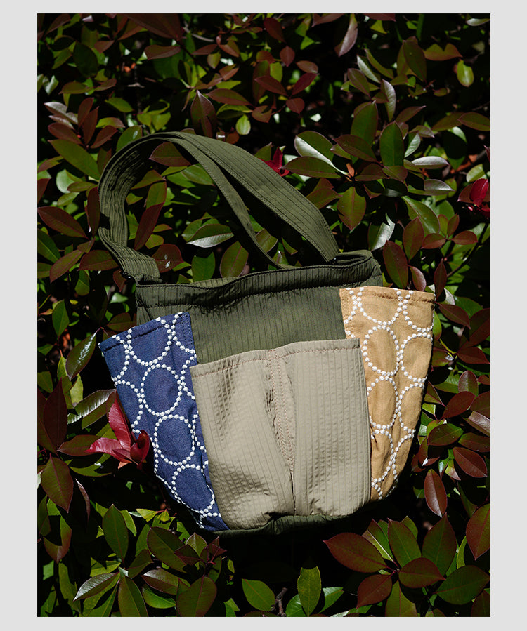 Original Patchwork Large Capacity Crossbody Bag Retro New Chinese Style Embroidered Tote Bag for Women