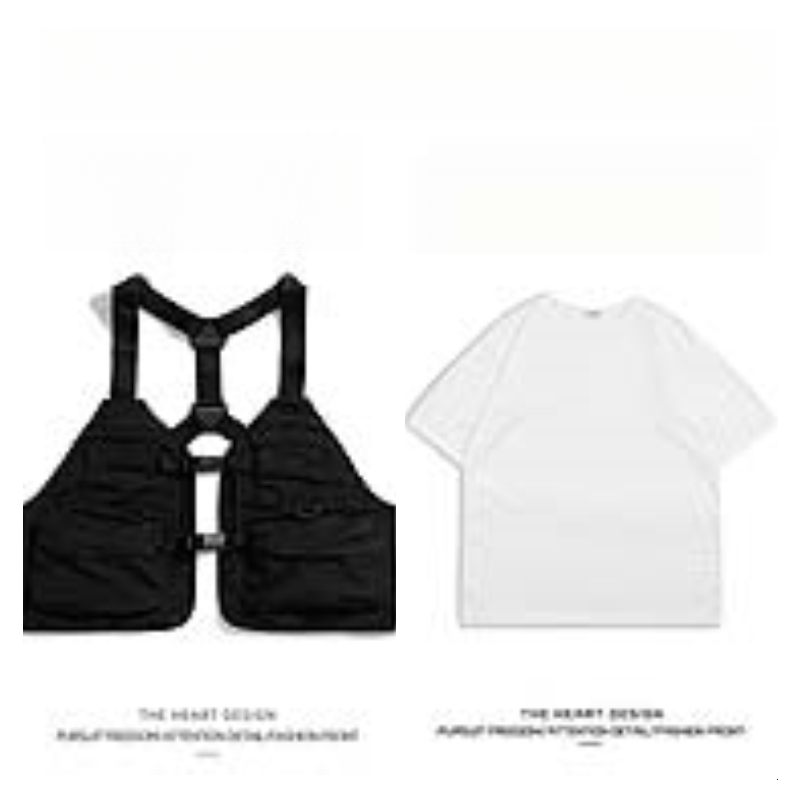 Men's Mountain-Style Outdoor Workwear Vest – High Street Casual Multi-Pocket Vest Jacket for Autumn & Winter