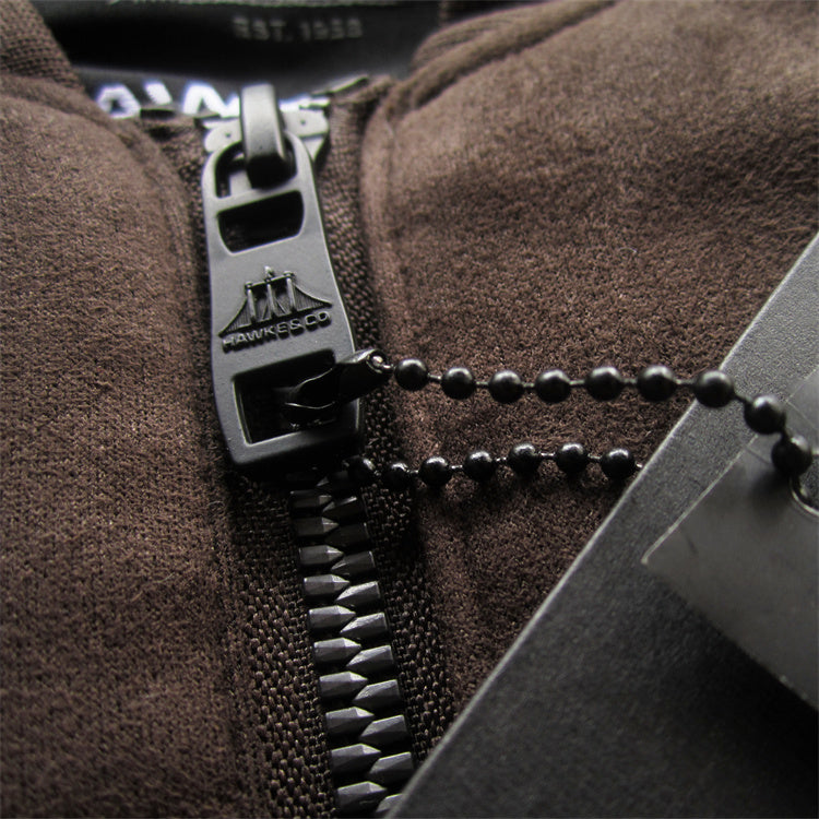 Men's Foreign Trade Original Ultra-Thick Suede Jacket - Skin-Friendly Soft Stretch Warm Cotton Coat