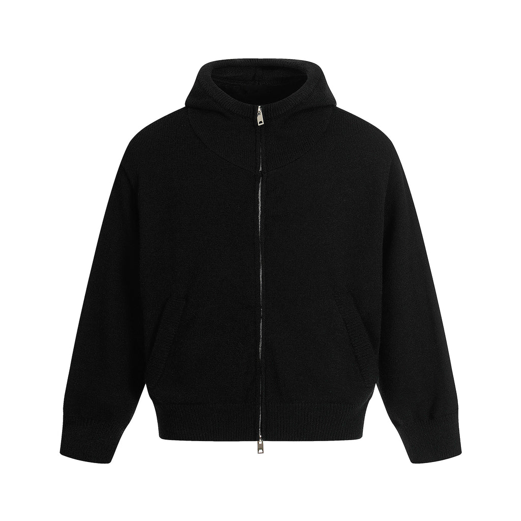 High-Weight Yarn Hooded Cardigan Sweater – JOINBOY 25AW (Unisex)