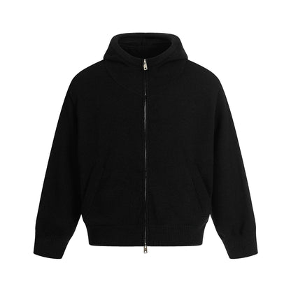 High-Weight Yarn Hooded Cardigan Sweater – JOINBOY 25AW (Unisex)