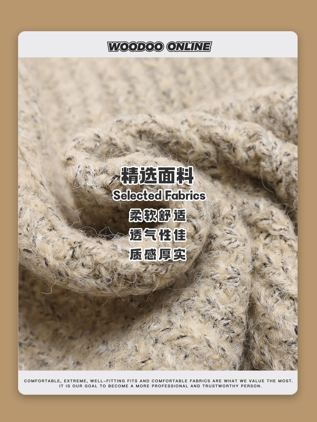 Retro Rabbit-Ear Braided Hooded Sweater – Woodoo National-Trend Unisex Knit