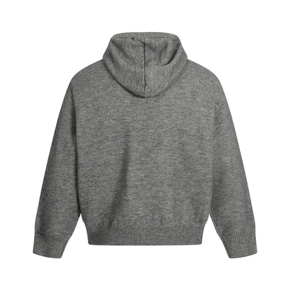 High-Weight Yarn Hooded Cardigan Sweater – JOINBOY 25AW (Unisex)