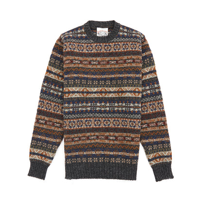 Jamiesons 130-Year Fair Isle Wool Sweater – Scottish Heritage Knit (Unisex)