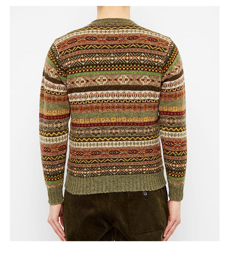 Jamiesons 130-Year Fair Isle Wool Sweater – Scottish Heritage Knit (Unisex)