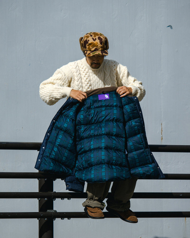 Wax-Dye Washed Gemstone Print Hoodie – KAPITAL 25AW Japanese Retro (Unisex)