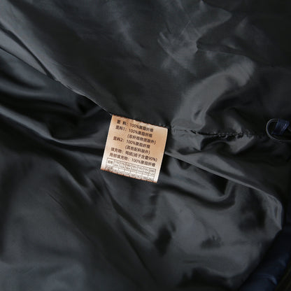 Lightweight 600 Fill Down Puffer Jacket – Stand-Collar Thickened Warm (Men & Unisex)