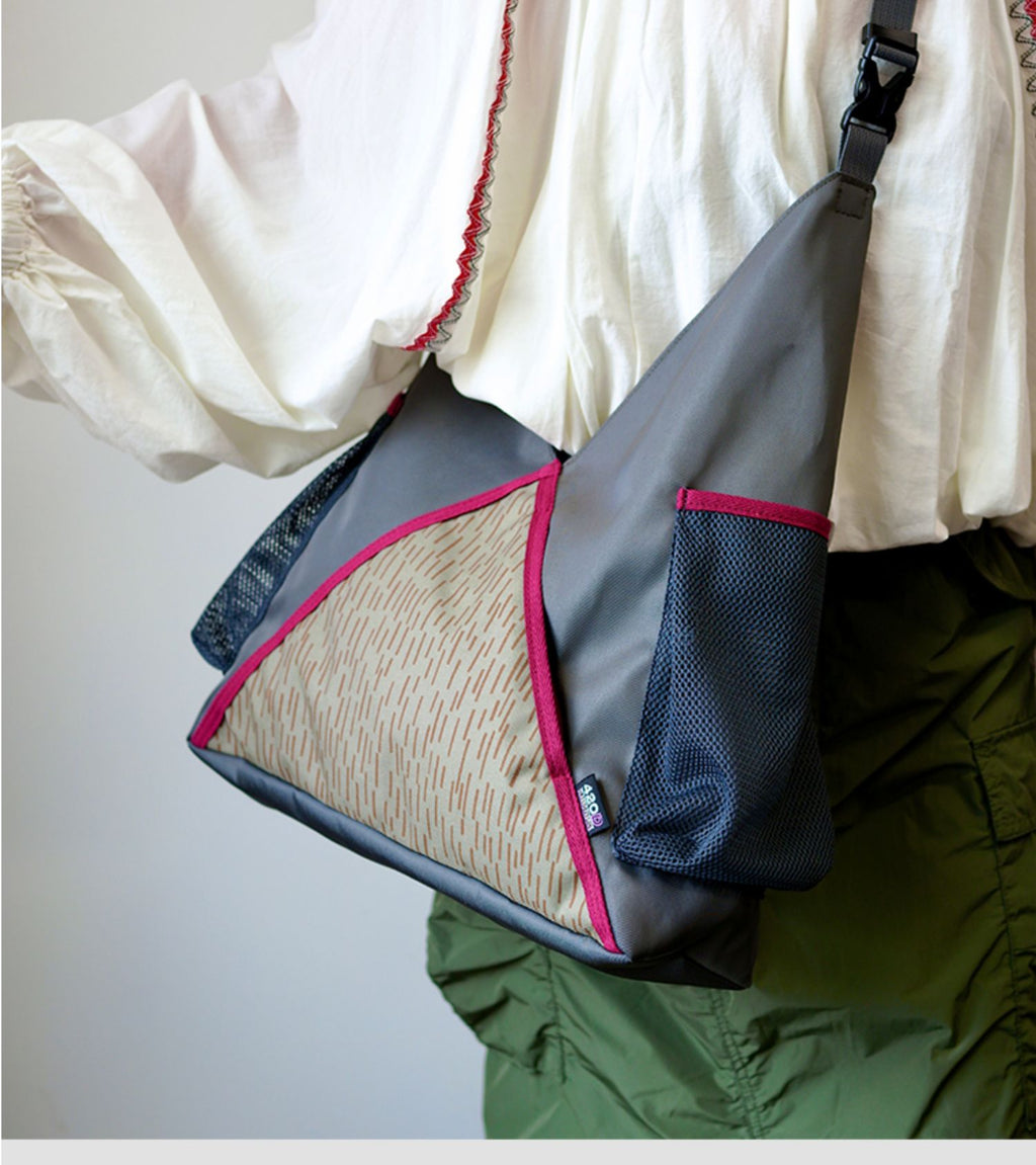 Original 2024 New Fashion Mountain Style Single Shoulder Bag Unisex Large Capacity Fashion Crossbody Bag