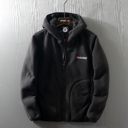 Professional Outdoor Men's Autumn and Winter Fleece-Lined Thickened Polar Fleece Warm Jacket | Japanese vintage | yamalin clothes | Yamalinclothes