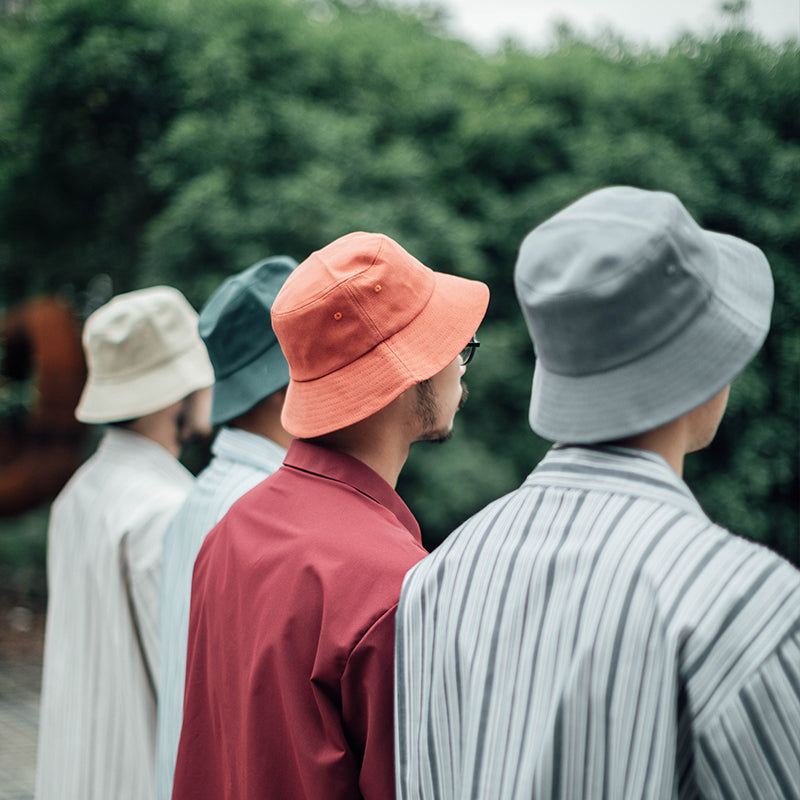 Basic Fisherman Hat for Men, Japanese Style Literary Sun Hat, Korean Version, Summer Outdoor Travel Sun Protection Hat, Trendy