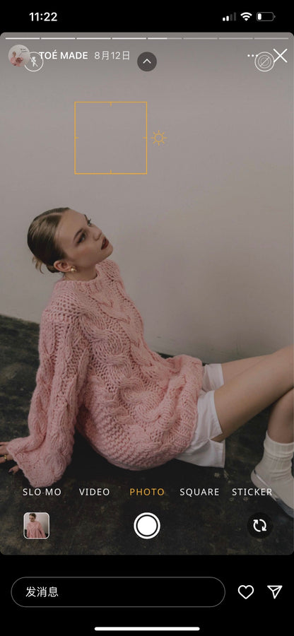 Loose Casual Lazy Style Thick-Yarn Cable Knit Sweater – Oversized Elegant Design (Unisex)