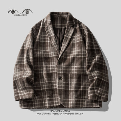 Belgium High-End Japanese Style Blazer - Notched Lapel Casual Suit 2025 (Men)