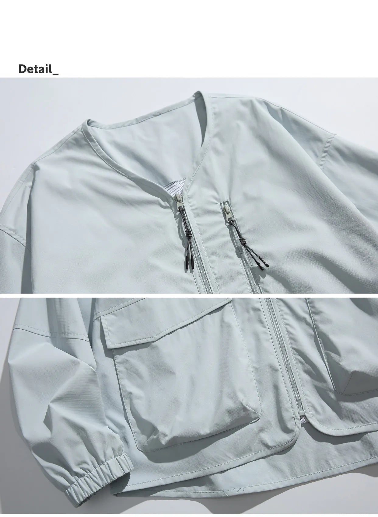 collarless jacket, lightweight outdoor water-repellent Japanese retro loose jacket for men, spring