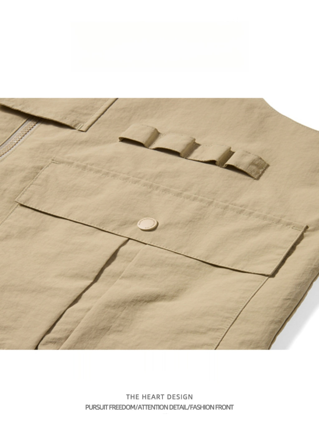 Unisex Convertible Workwear Vest – Textured Woven Multifunctional Top & Single Shoulder Bag – High Street Trendy Brand