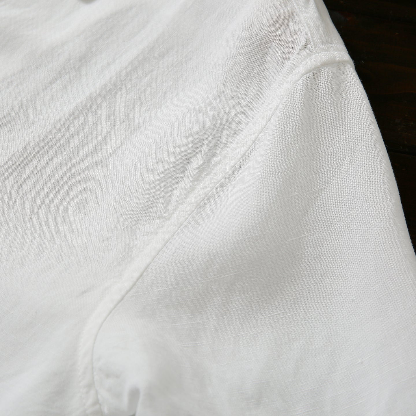Cool Antibacterial Linen/Lyocell Men's Summer Turn-down Collar Loose Casual Short Sleeve Shirt Top