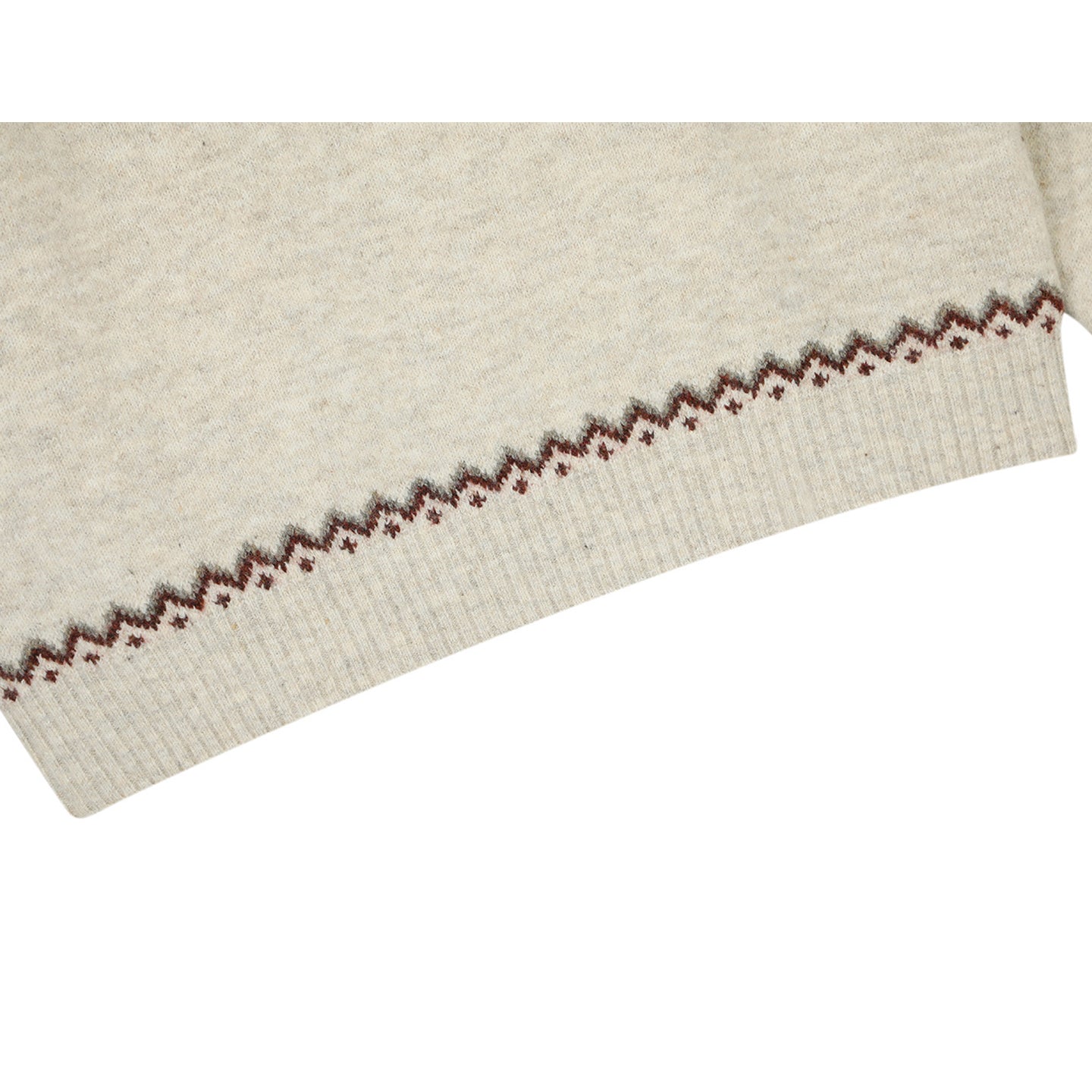 Fair Isle Wool-Blend Jacquard Sweater – Old Money Unisex Knit