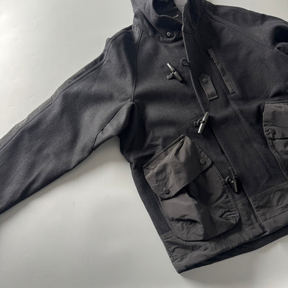 Japanese Retro Plaid Wool Hooded Coat - Thickened Warm Winter Jacket