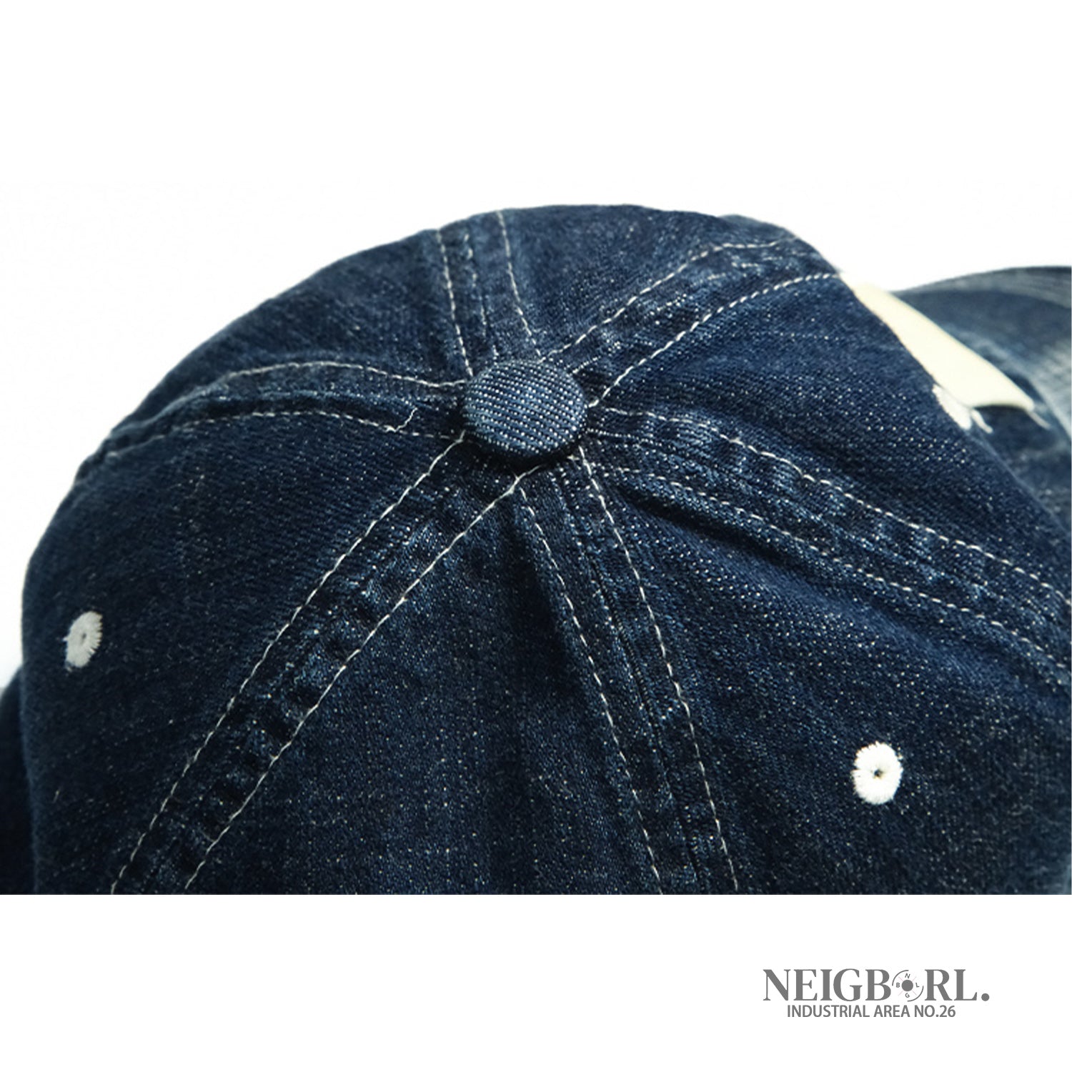 Handmade Vintage Washed Denim Cowboy Hat – Western Style (Unisex)