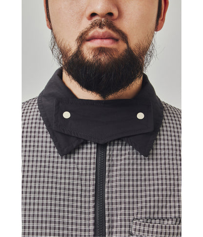 Reversible Plaid Cotton Jacket - Thick Double-Sided Multi-Pocket Coat (Men)