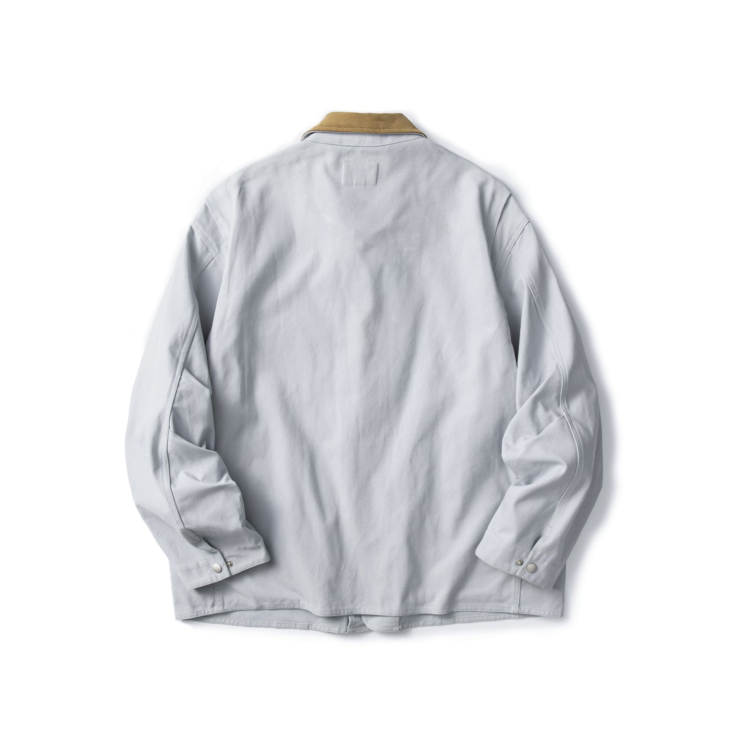 Corduroy Patchwork Color-Block Hunting Jacket – Turn-Down Collar Multi-Pocket Workwear (Unisex)