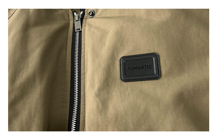 American Style Trendy Brand 90 White Duck Down Workwear Flight Jacket Down Jacket Men Winter Loose Thickened Warm Short Coat