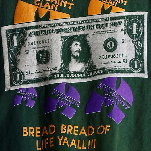 90s Saint -Saints American Heavy Metal Band Vintage Distressed Loose Heavyweight Short Sleeve T-Shirt