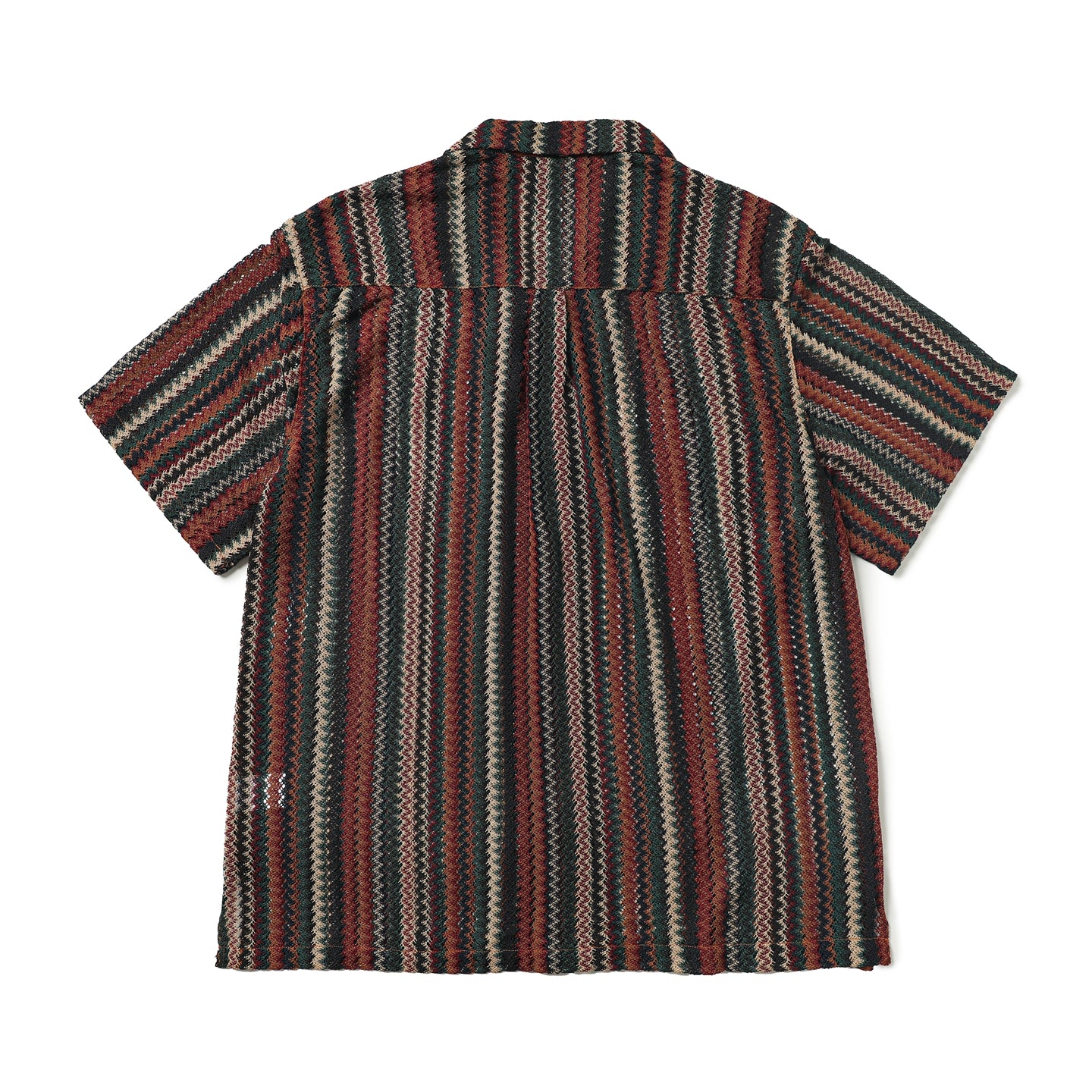 Loose Fit Japanese Style Summer Breathable Hollow Out Casual Shirt