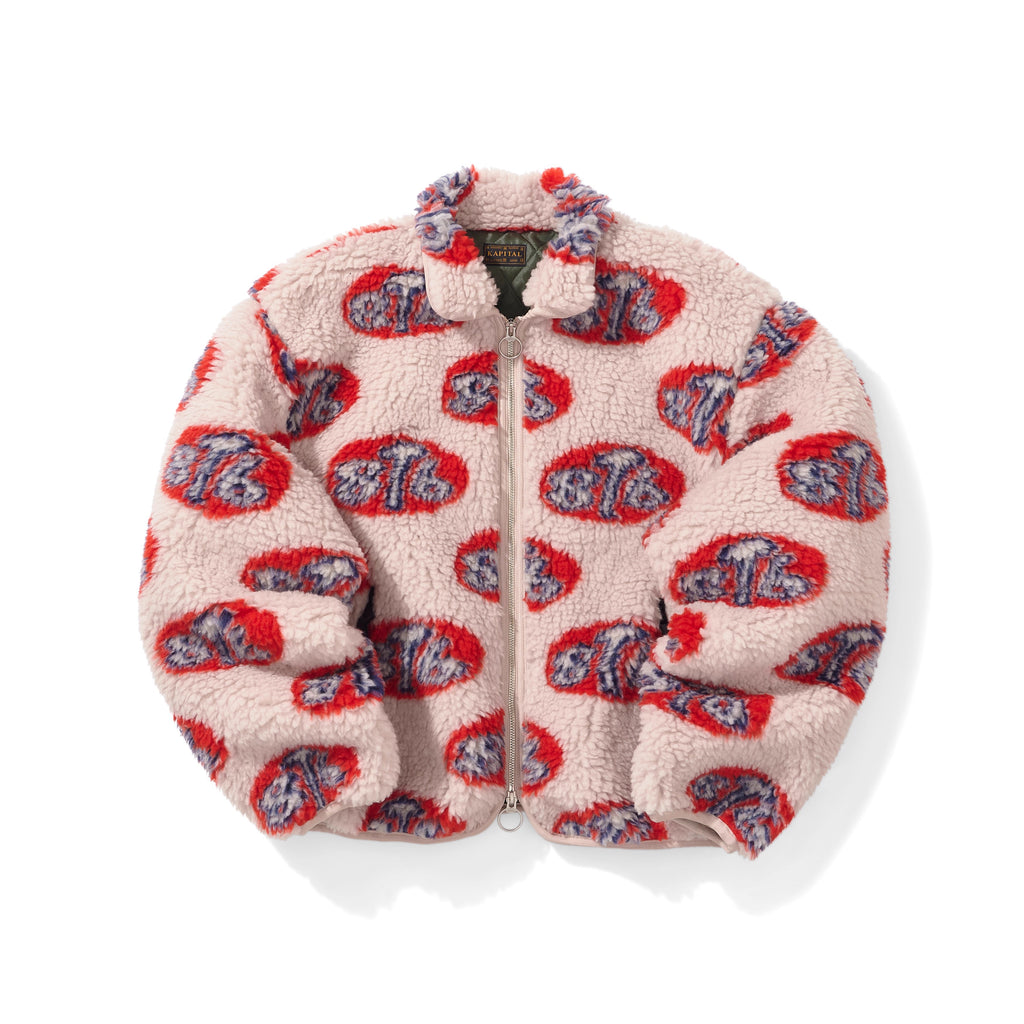 KAPITAL Lamb-Wool 8T6 Pattern Jacket – Japanese Retro Unisex