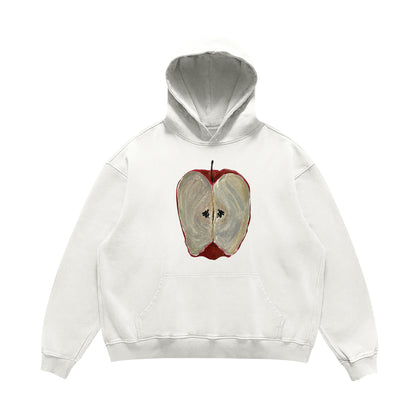 Wang Youbing Studio “Heartfelt Goods” Heavy Loose Hoodie – High-Street Couple Oversized Sweatshirt