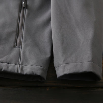 Men's Premium Fleece Thermal Soft Shell Jacket - Autumn Windproof Waterproof Thickened Hooded Coat