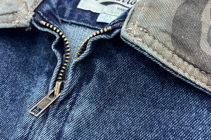 Carhartt Retro Tough Guy Detroit Denim Workwear Jacket – Loose American Vintage Lapel