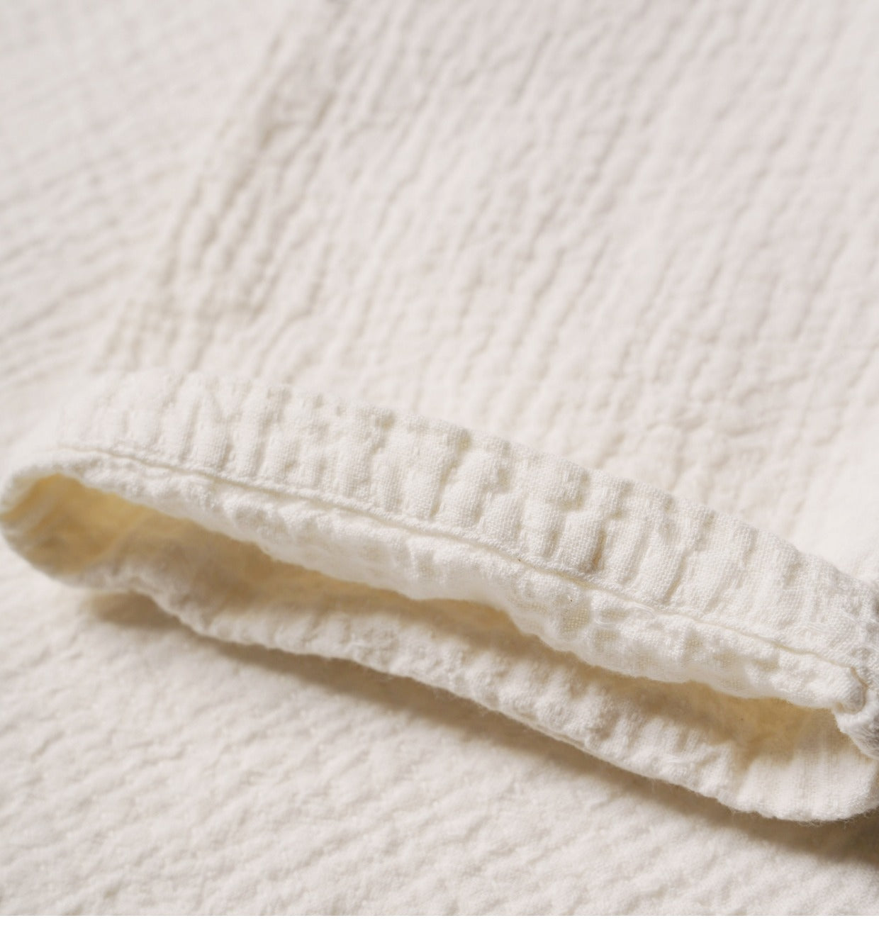 Original Japanese Retro White Sashiko Spring Summer Loose Couple Style Short Sleeve Embroidered Casual Three-Quarter Sleeve T-Shirt for Men