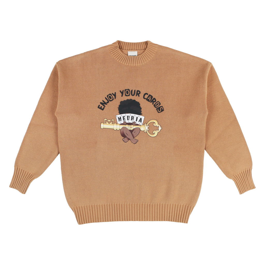 MEDRIA Autumn Winter Trendy Brand Street New Casual Warm Sweater Men Thick Loose Round Neck Couple Knitted Sweater