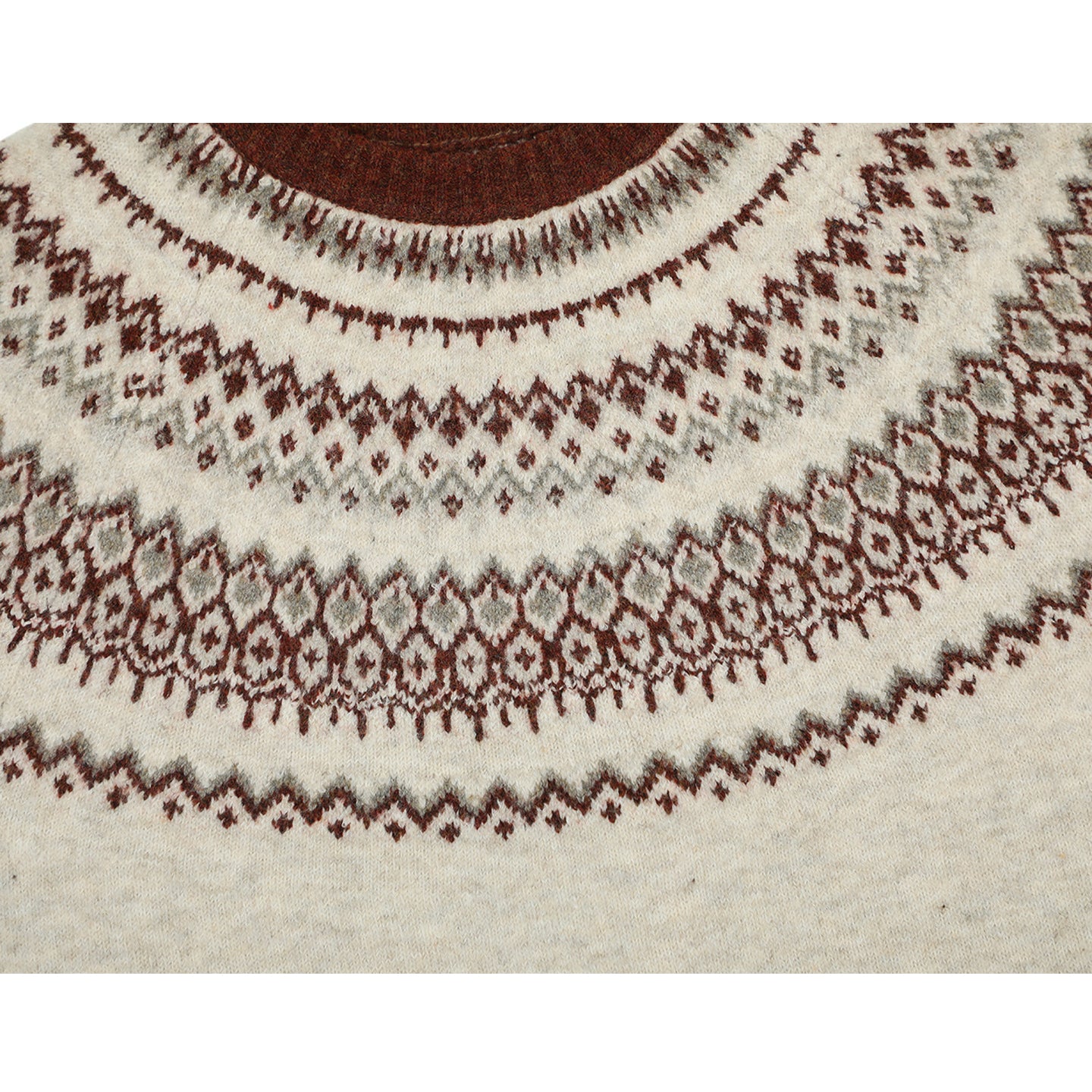 Fair Isle Wool-Blend Jacquard Sweater – Old Money Unisex Knit