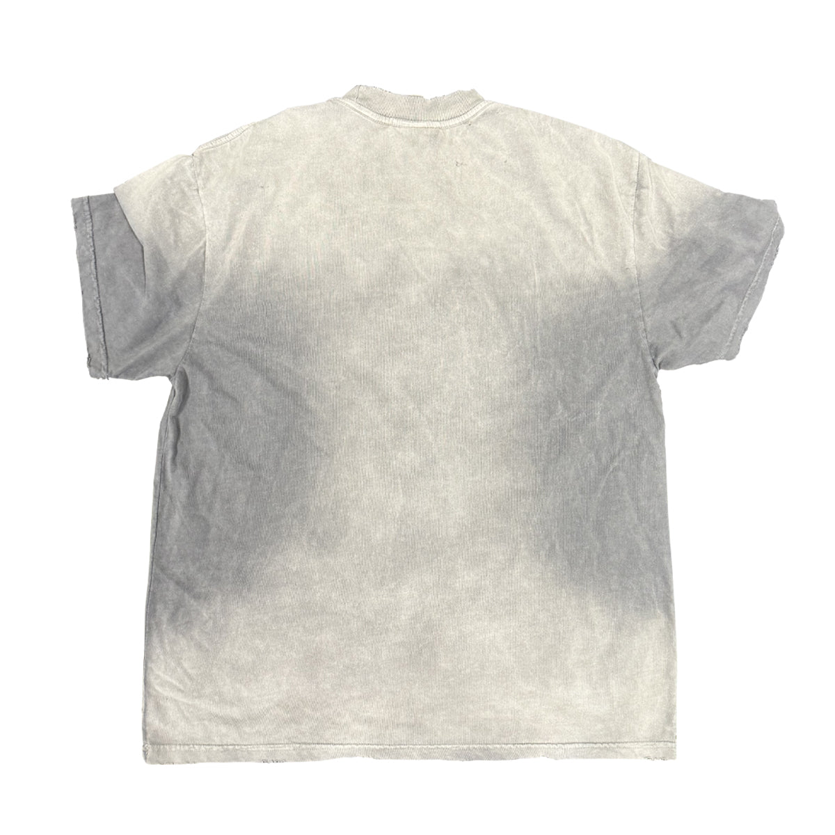 Graffiti Spray Paint Niche Rare Rebellious Kitten Tie-Dye Short Sleeve Unisex Student T-Shirt