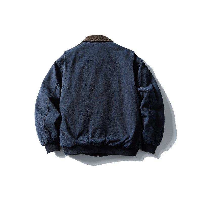 American Retro Washed Workwear Cotton Jacket - Thickened Winter Coat 2025 (Men)