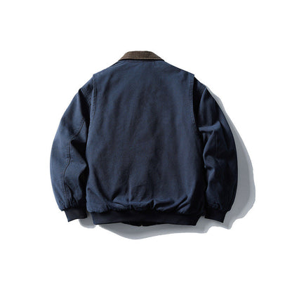 American Retro Washed Workwear Cotton Jacket - Thickened Winter Coat 2025 (Men)