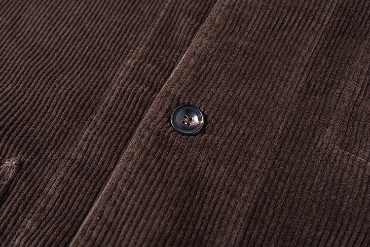 Japanese Corduroy Suit - 8W Cotton Loose Fit Workwear Jacket