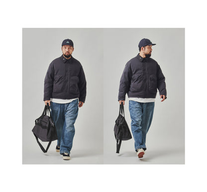 Reversible Plaid Cotton Jacket - Thick Double-Sided Multi-Pocket Coat (Men)