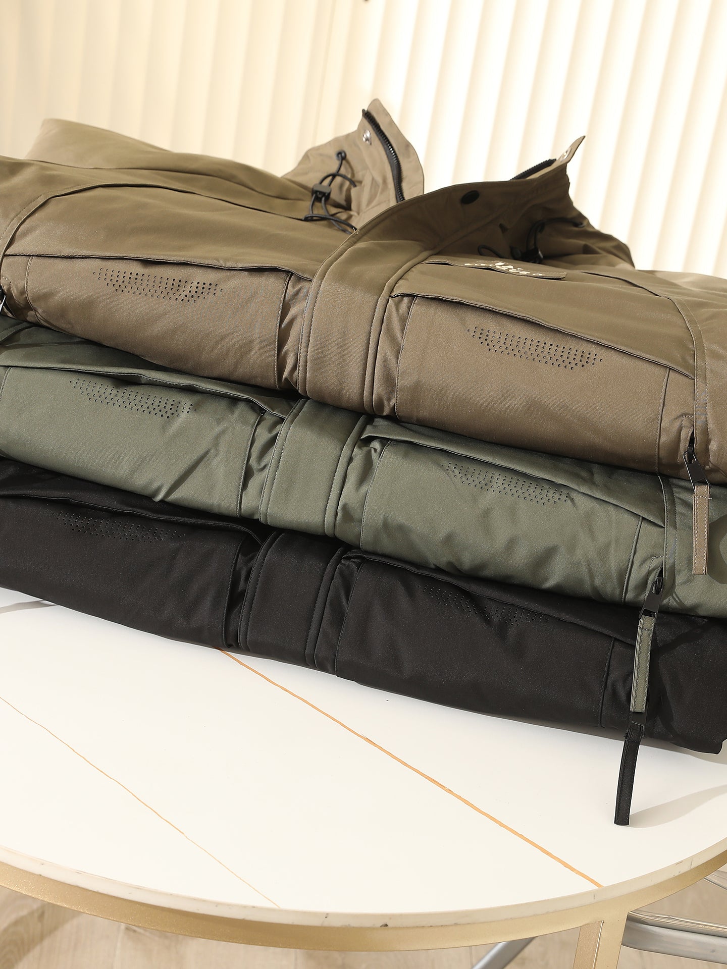 Men's Plus Size Cold-Resistant Hooded Cotton Jacket - Winter Thickened Windproof Warm Export Overstock Workwear Coat