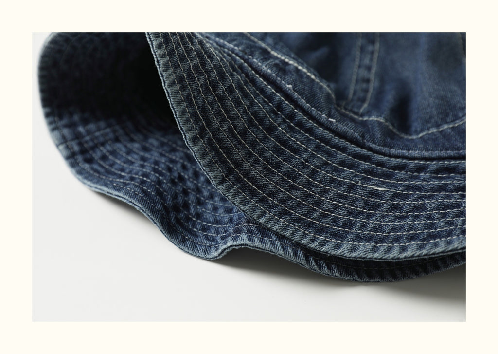 Japanese Retro Denim Fisherman Hat Denim Fisherman Hat