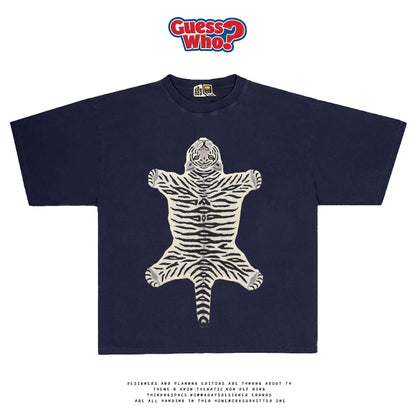 Artist Series Trendy Heavy Flavor Short Sleeve T-Shirt Vintage Retro