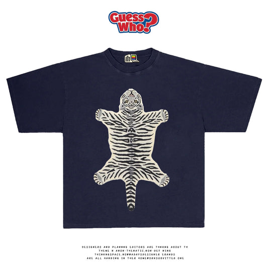 Artist Series Trendy Heavy Flavor Short Sleeve T-Shirt Vintage Retro
