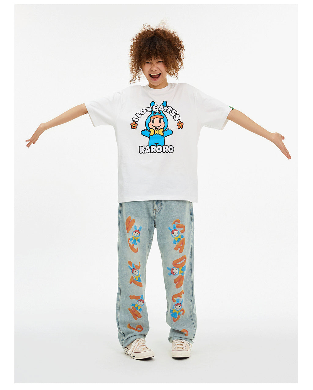 [Spring New Product] I LOVE MTSS Short Sleeve T-Shirt Couple Style 250g