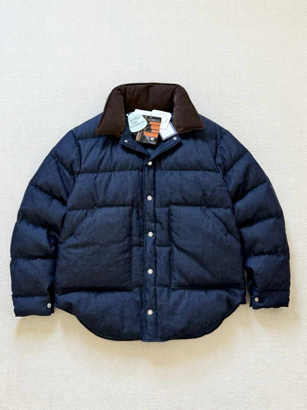 Wax-Dye Washed Gemstone Print Hoodie – KAPITAL 25AW Japanese Retro (Unisex)