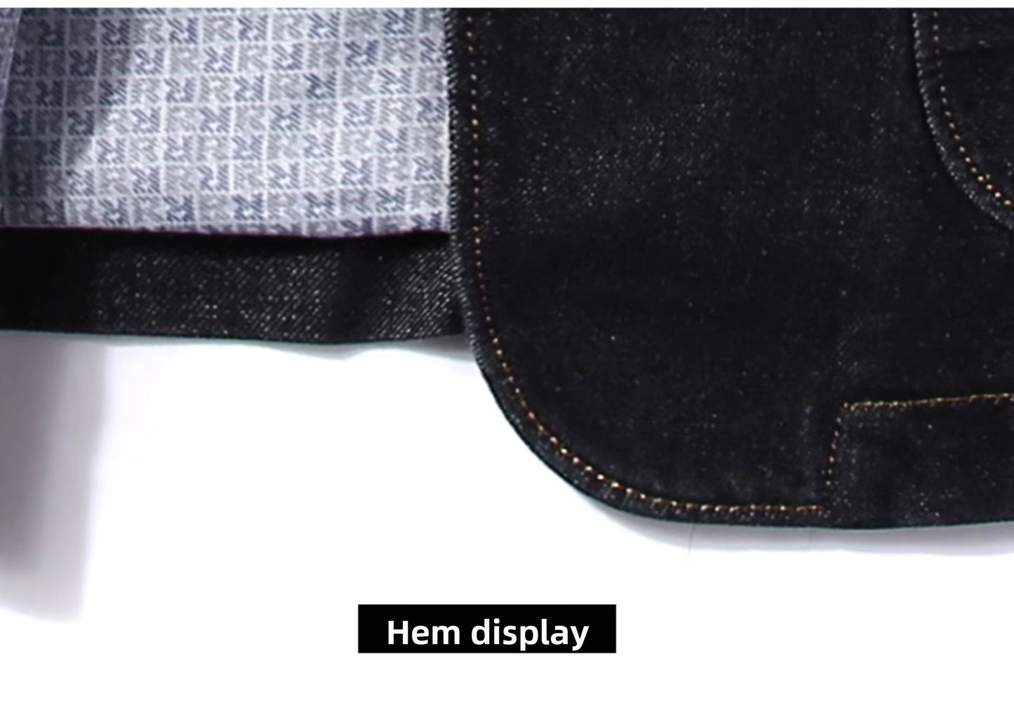 European Heavyweight Denim Workwear Blazer - Motorcycle Jacket (Men)