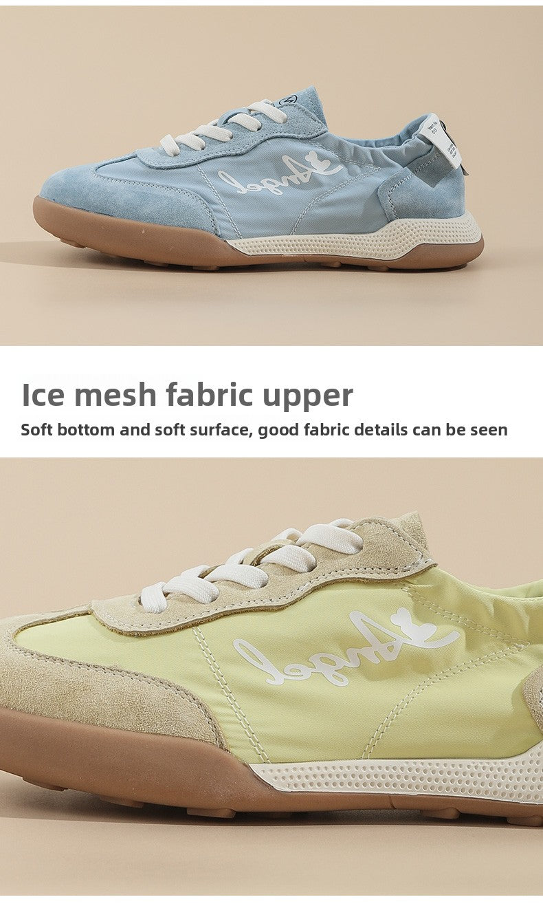 Women's Canvas Forrest Gump Shoes - Soft-Sole Breathable White Casual Sneakers