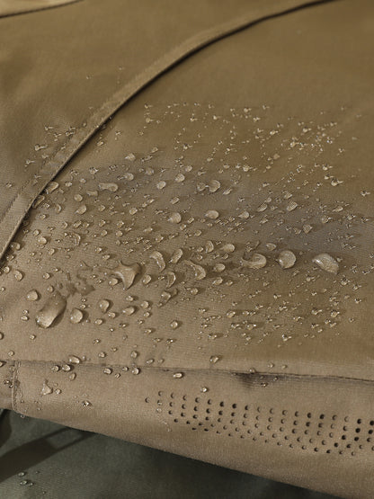 Men's Plus Size Cold-Resistant Hooded Cotton Jacket - Winter Thickened Windproof Warm Export Overstock Workwear Coat